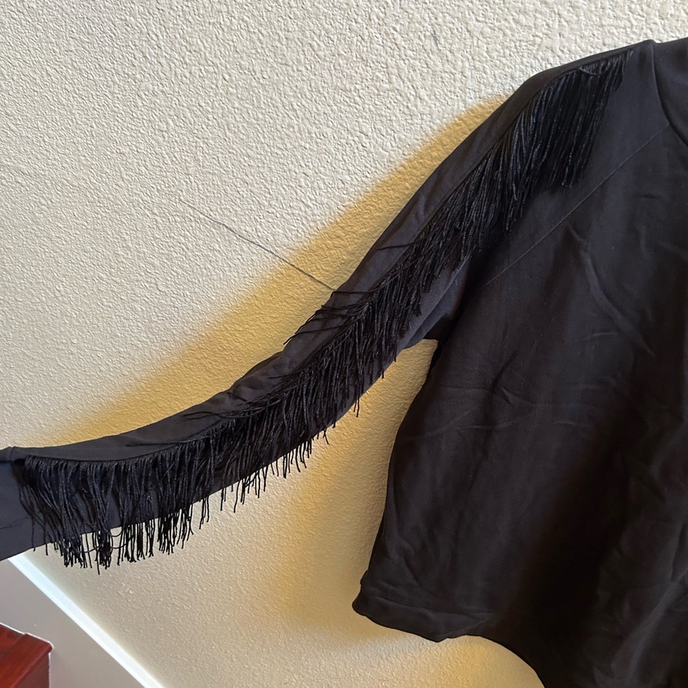 Levi's Women's Levis Reese Crewneck Fringe Sweatshirt - Picture 4 of 5